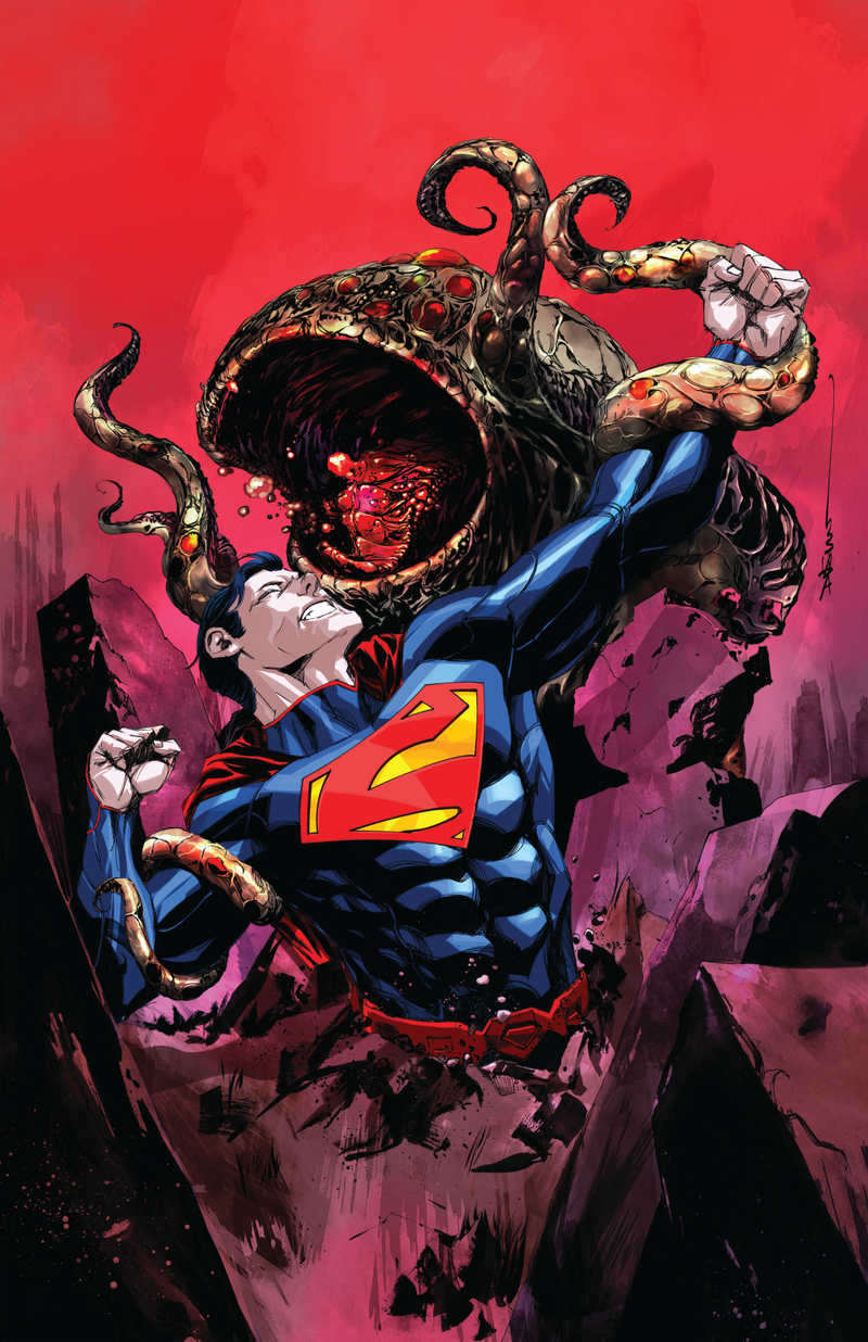 Action Comics #37 variant cover by Dustin Nguyen